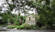 The gardens on the corner.