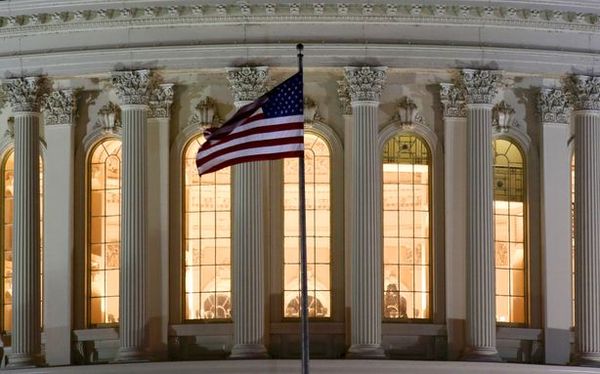 Hemp Flag at Capitol Bldg July 4th 2013!