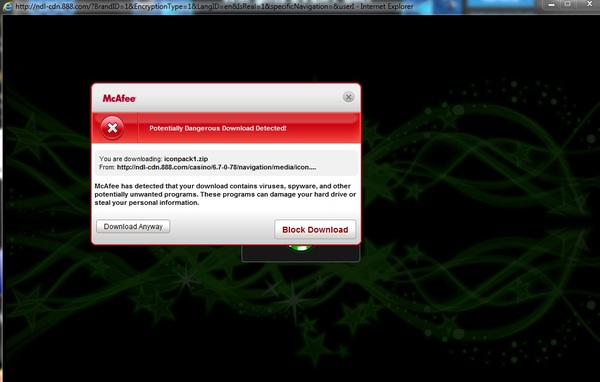 Virus casino 888
