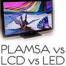 Plasma vs LCD Company Logo