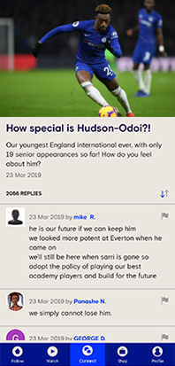 Chelsea FC The 5th Stand Mobile App